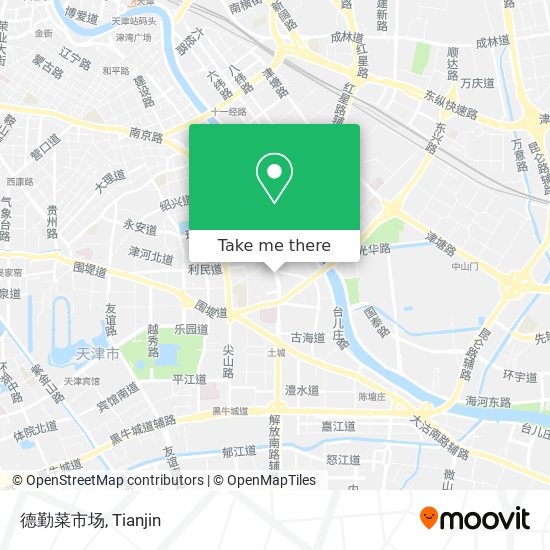 德勤菜市场 map