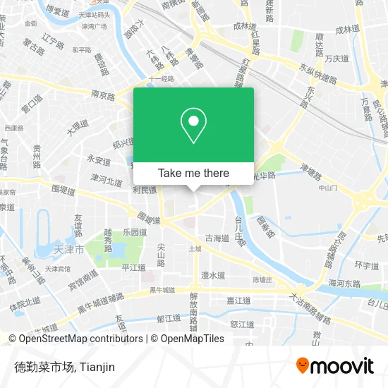 德勤菜市场 map