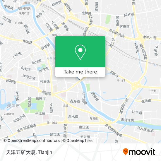 天津五矿大厦 map