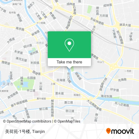 美荷苑-1号楼 map