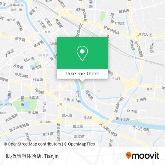 凯撒旅游体验店 map