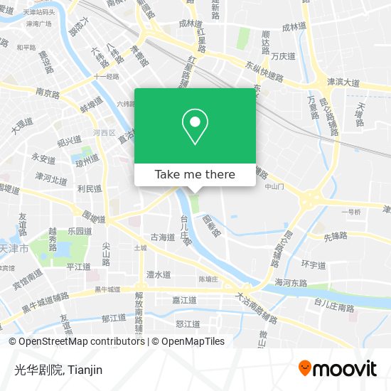 光华剧院 map