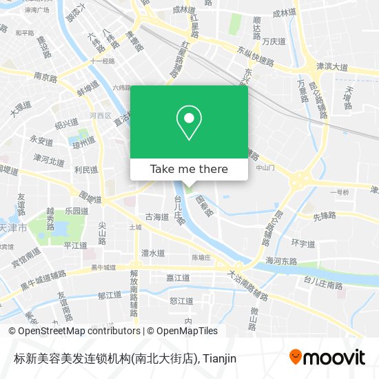 标新美容美发连锁机构(南北大街店) map