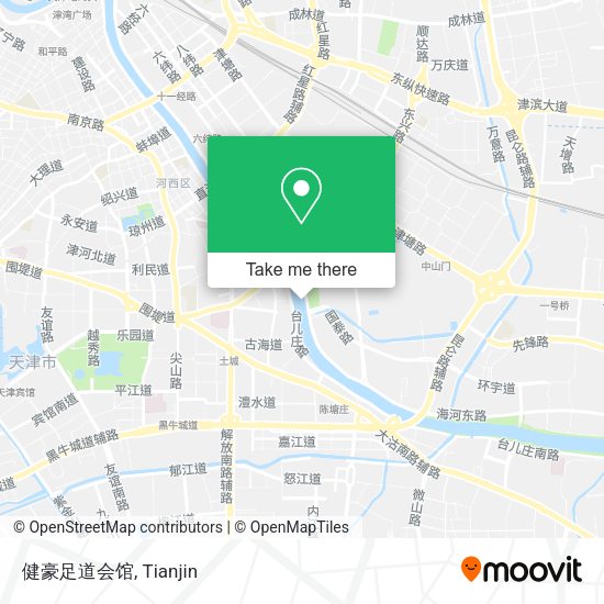 健豪足道会馆 map