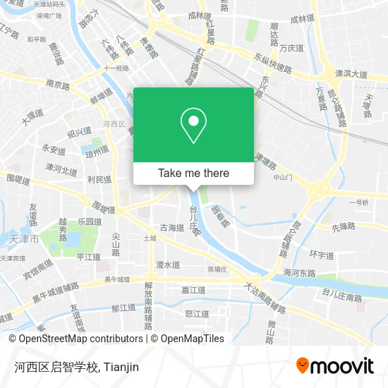 河西区启智学校 map