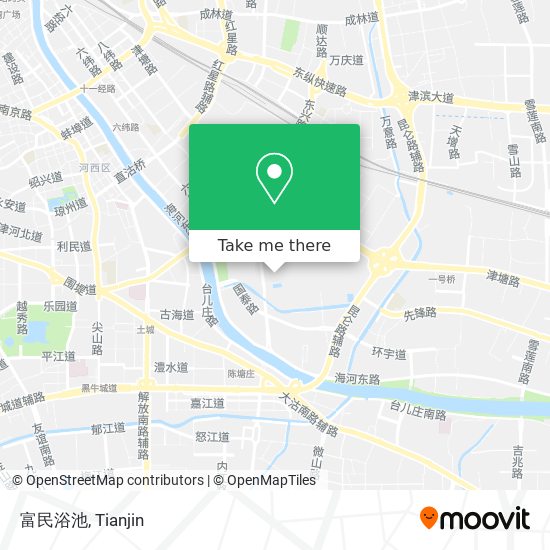 富民浴池 map