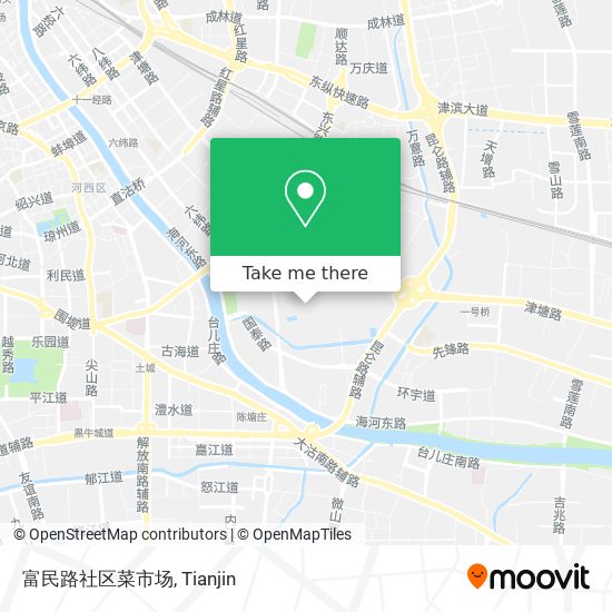 富民路社区菜市场 map