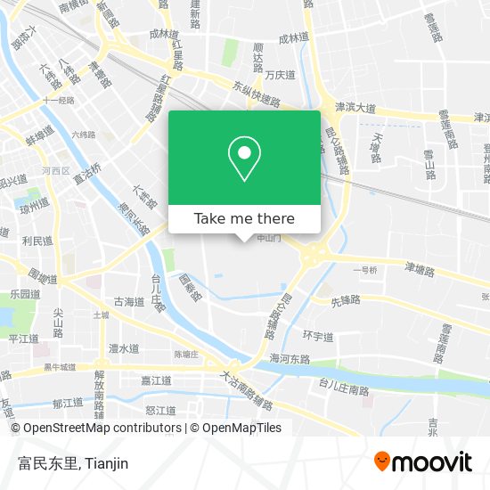 富民东里 map