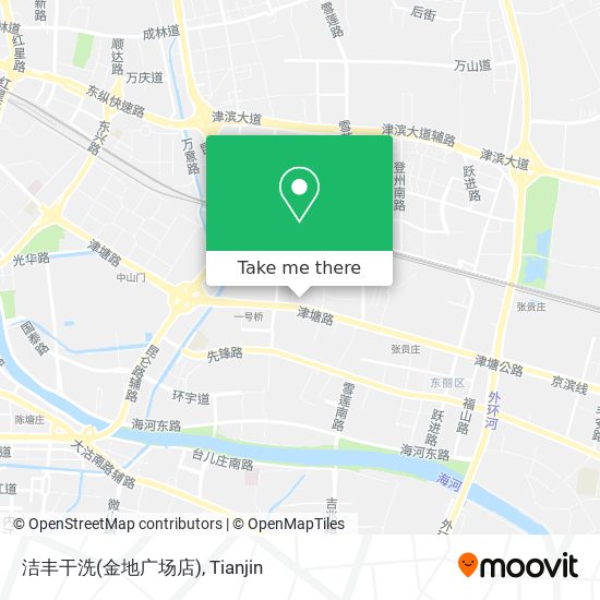 洁丰干洗(金地广场店) map