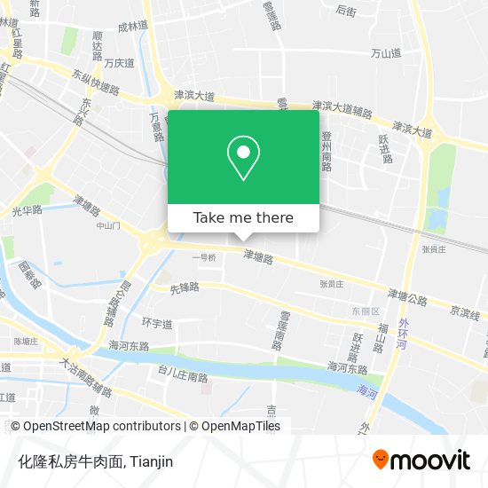 化隆私房牛肉面 map
