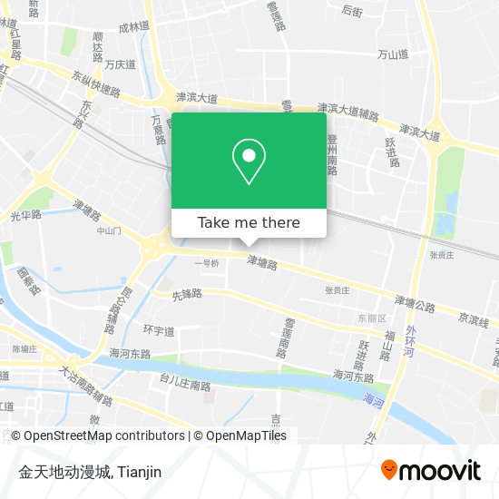 金天地动漫城 map