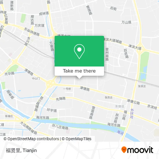 福贤里 map