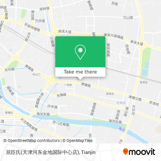 屈臣氏(天津河东金地国际中心店) map