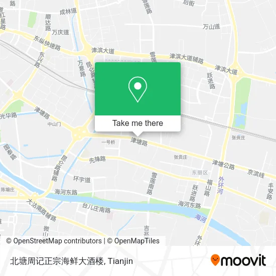 北塘周记正宗海鲜大酒楼 map