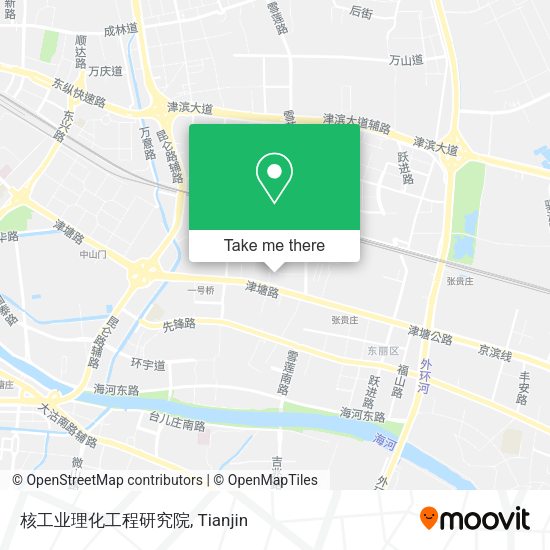 核工业理化工程研究院 map