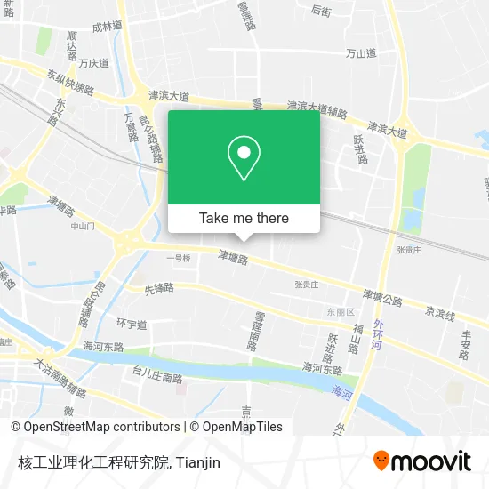 核工业理化工程研究院 map