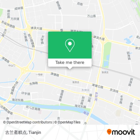 古兰斋糕点 map