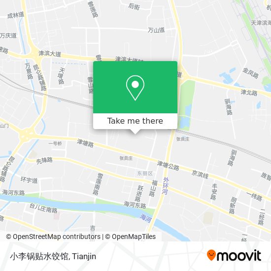 小李锅贴水饺馆 map