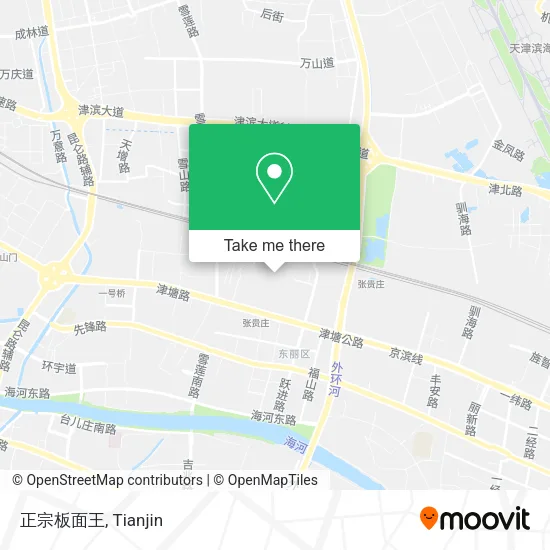 正宗板面王 map