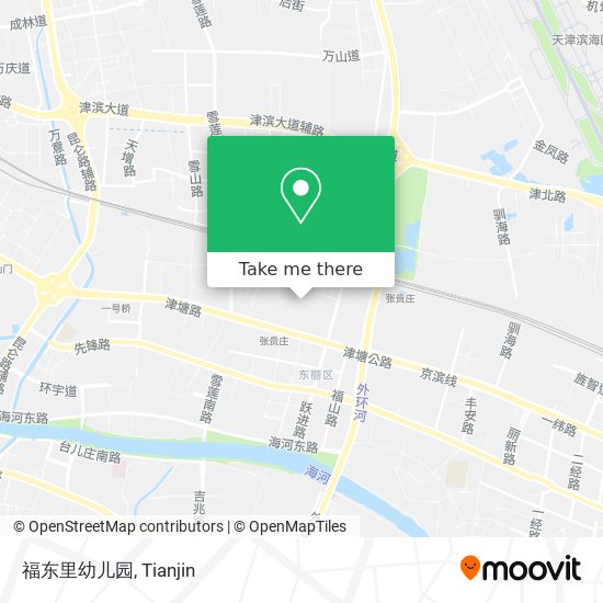 福东里幼儿园 map