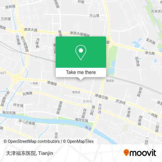 天津福东医院 map