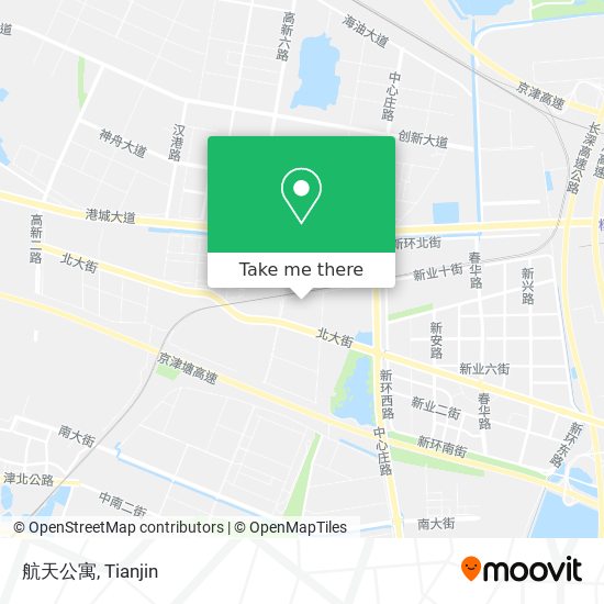 航天公寓 map