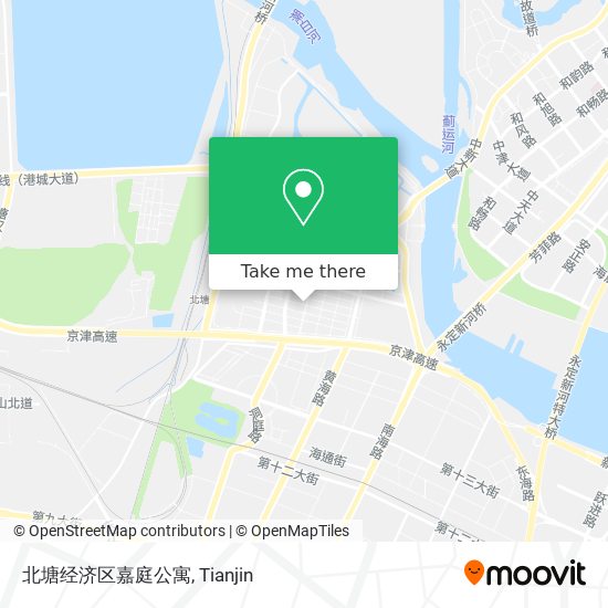 北塘经济区嘉庭公寓 map