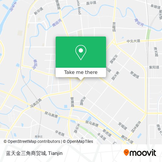 蓝天金三角商贸城 map