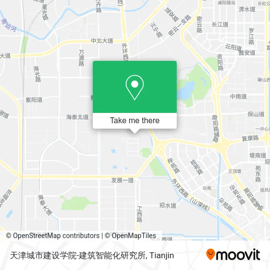 天津城市建设学院-建筑智能化研究所 map