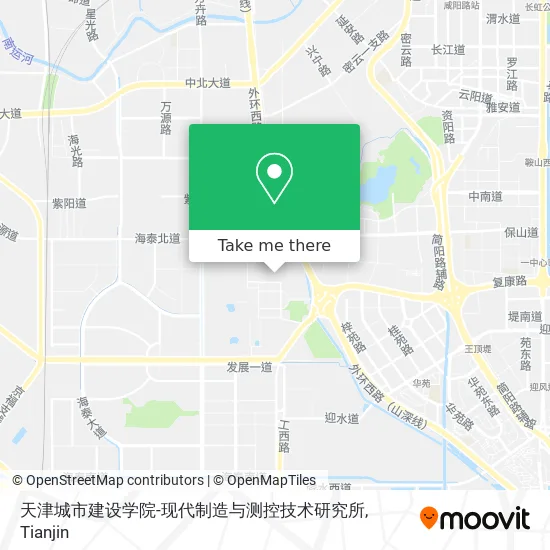 天津城市建设学院-现代制造与测控技术研究所 map