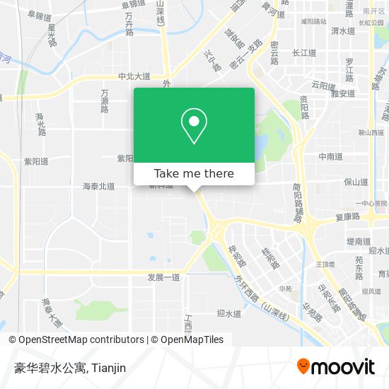 豪华碧水公寓 map