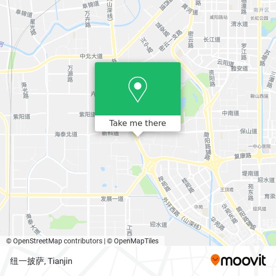 纽一披萨 map