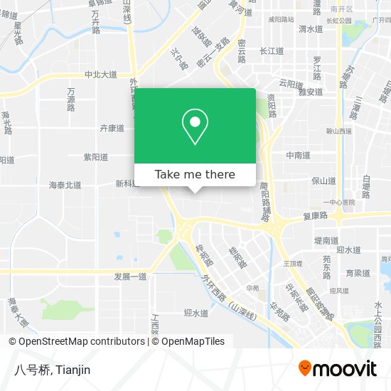 八号桥 map