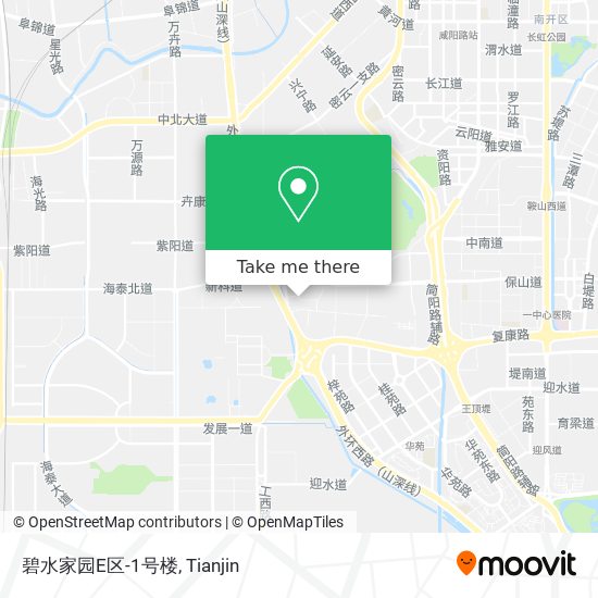碧水家园E区-1号楼 map