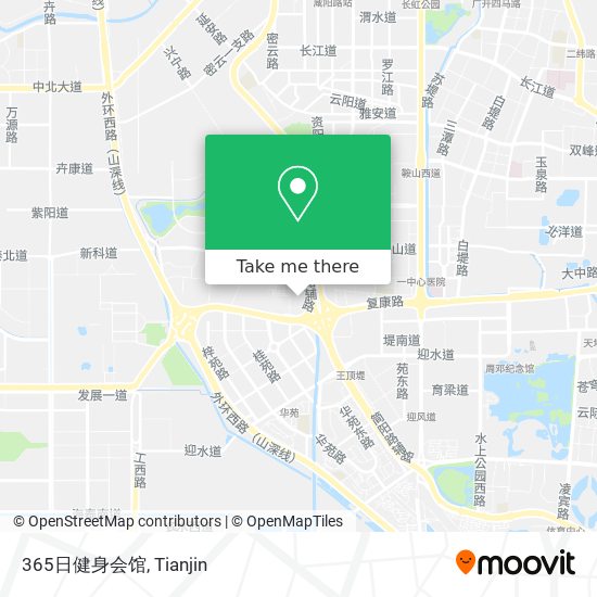 365日健身会馆 map