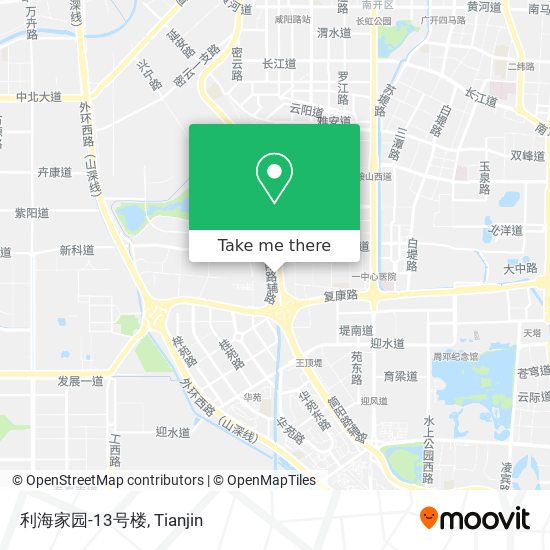 利海家园-13号楼 map