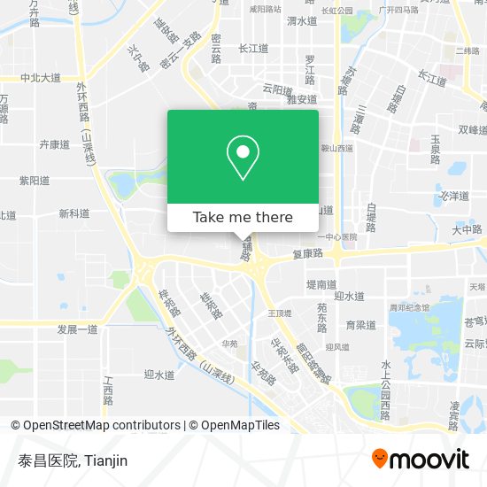 泰昌医院 map