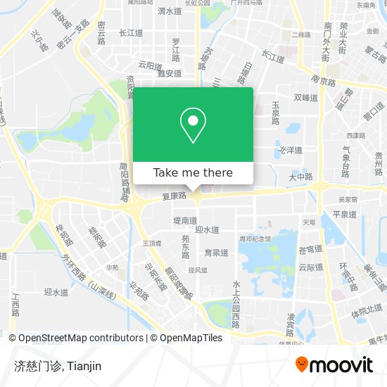 济慈门诊 map