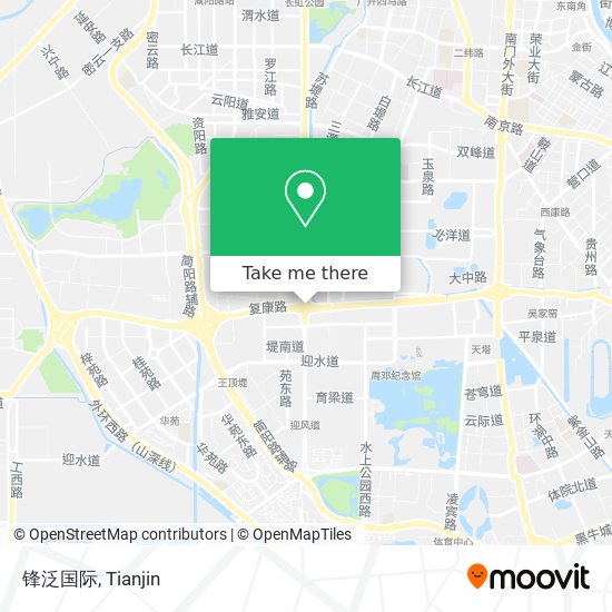锋泛国际 map