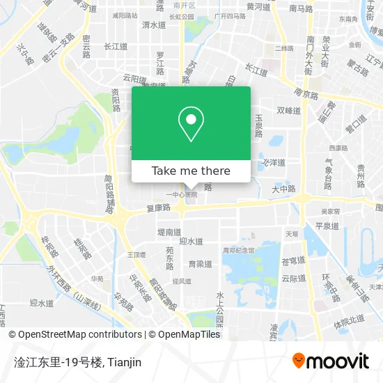 淦江东里-19号楼 map