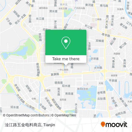 淦江路五金电料商店 map