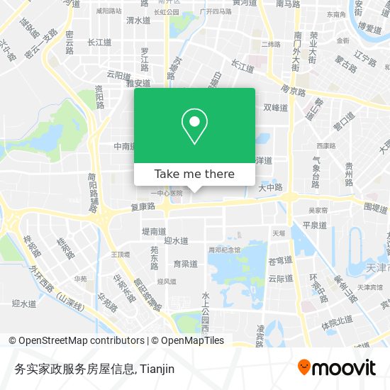 务实家政服务房屋信息 map