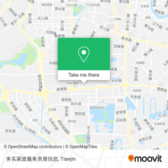 务实家政服务房屋信息 map