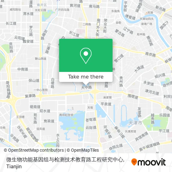 微生物功能基因组与检测技术教育路工程研究中心 map
