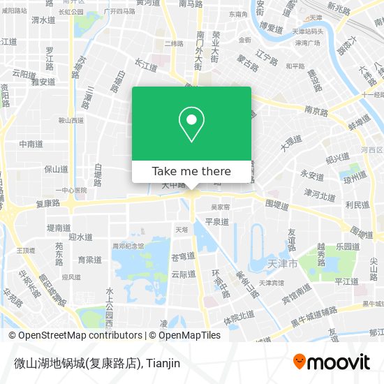微山湖地锅城(复康路店) map