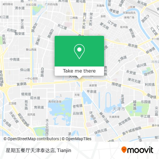 星期五餐厅天津泰达店 map
