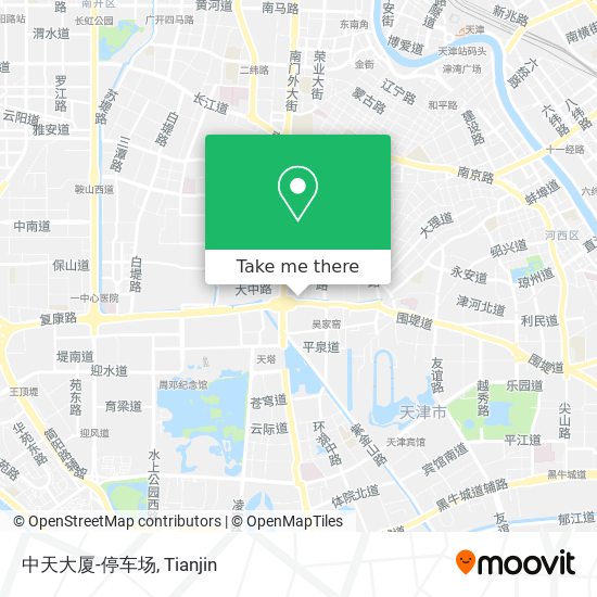 中天大厦-停车场 map