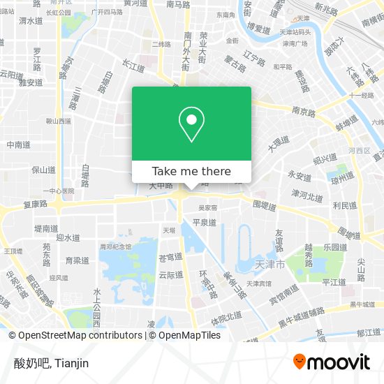 酸奶吧 map
