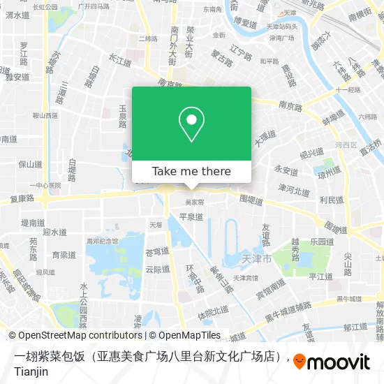 一翃紫菜包饭（亚惠美食广场八里台新文化广场店） map