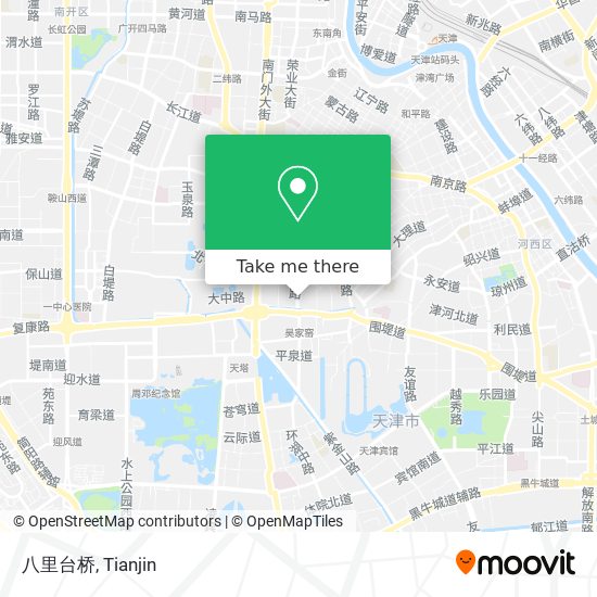八里台桥 map